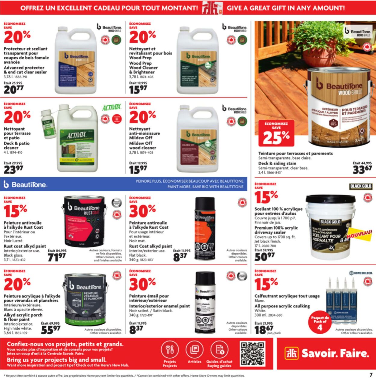 Flyer Home Hardware 01.08.2024 - 14.08.2024