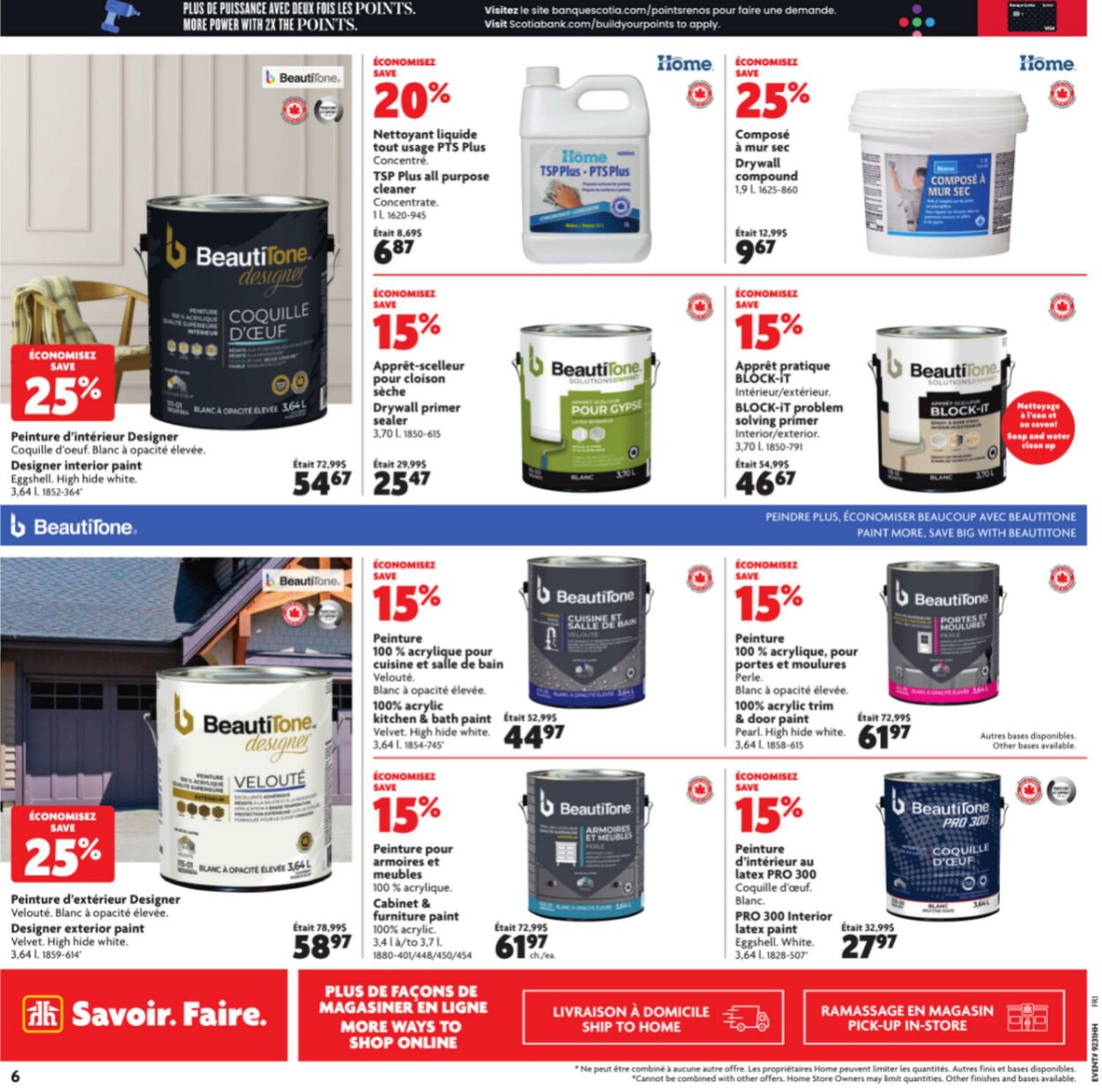 Flyer Home Hardware 01.08.2024 - 14.08.2024