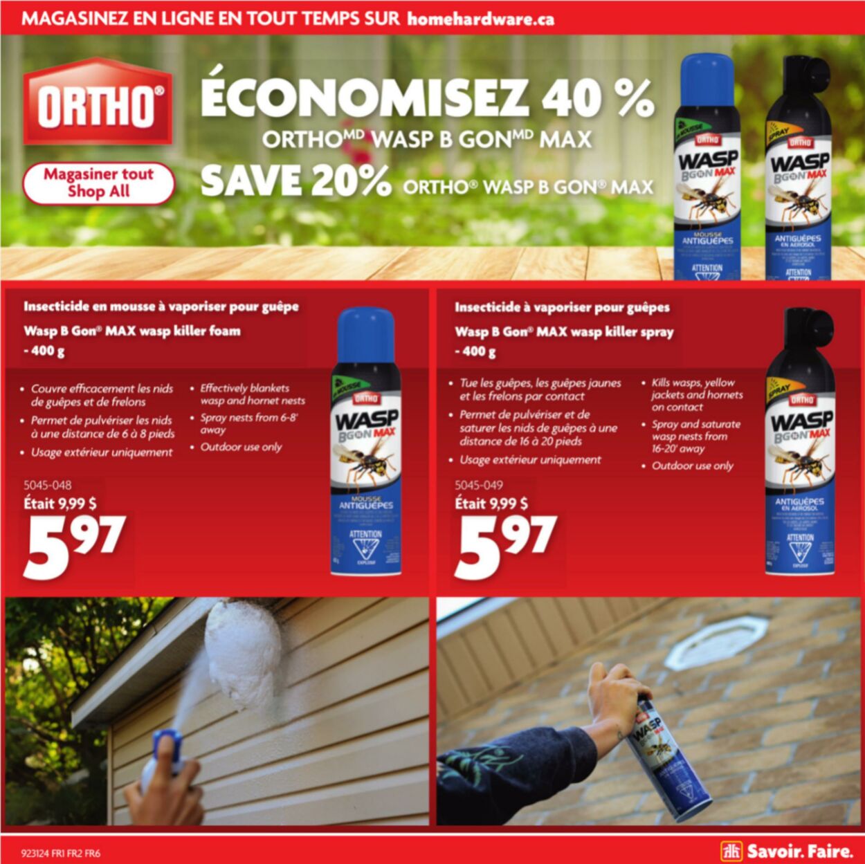 Flyer Home Hardware 01.08.2024 - 14.08.2024