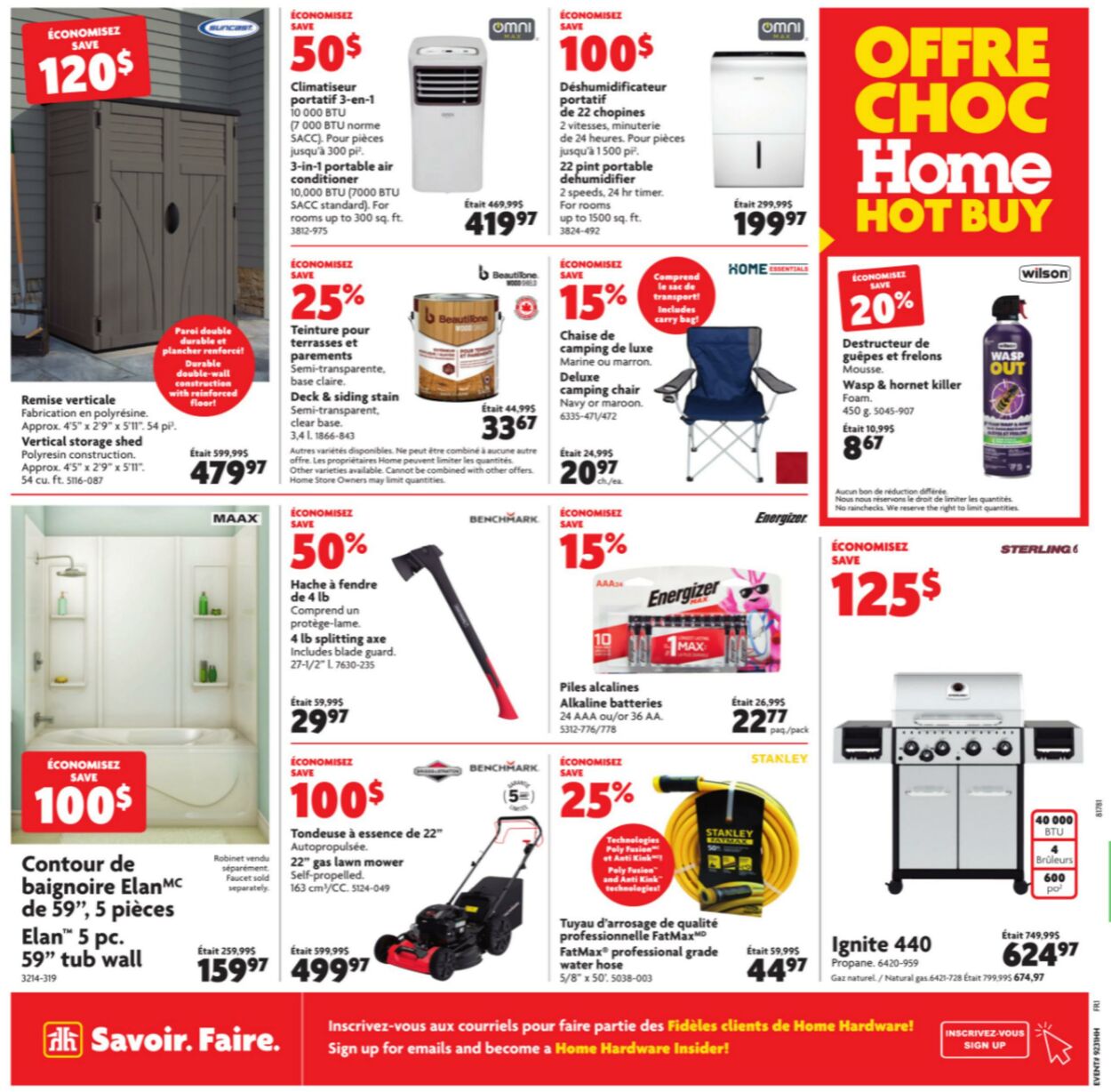 Flyer Home Hardware 01.08.2024 - 14.08.2024