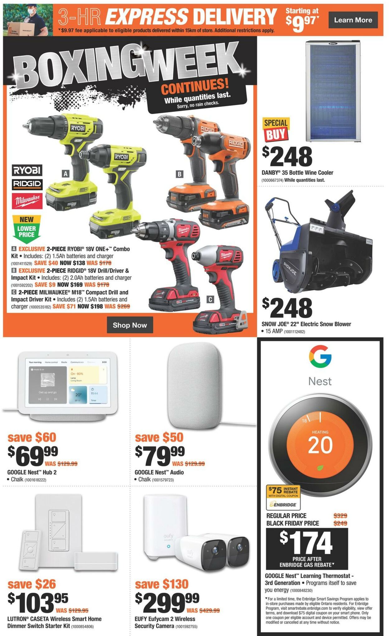 Flyer Home Depot 23.12.2021 - 29.12.2021