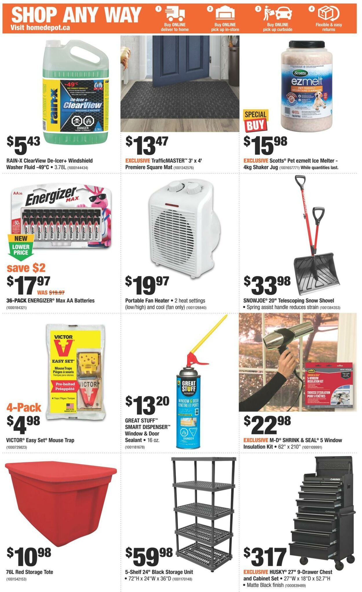 Flyer Home Depot 23.12.2021 - 29.12.2021