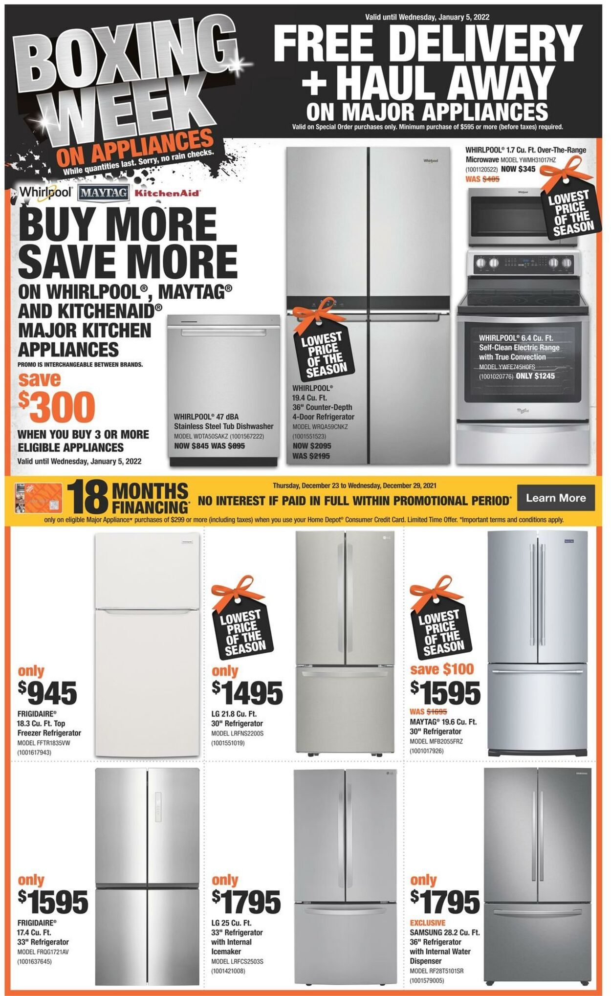 Flyer Home Depot 23.12.2021 - 29.12.2021