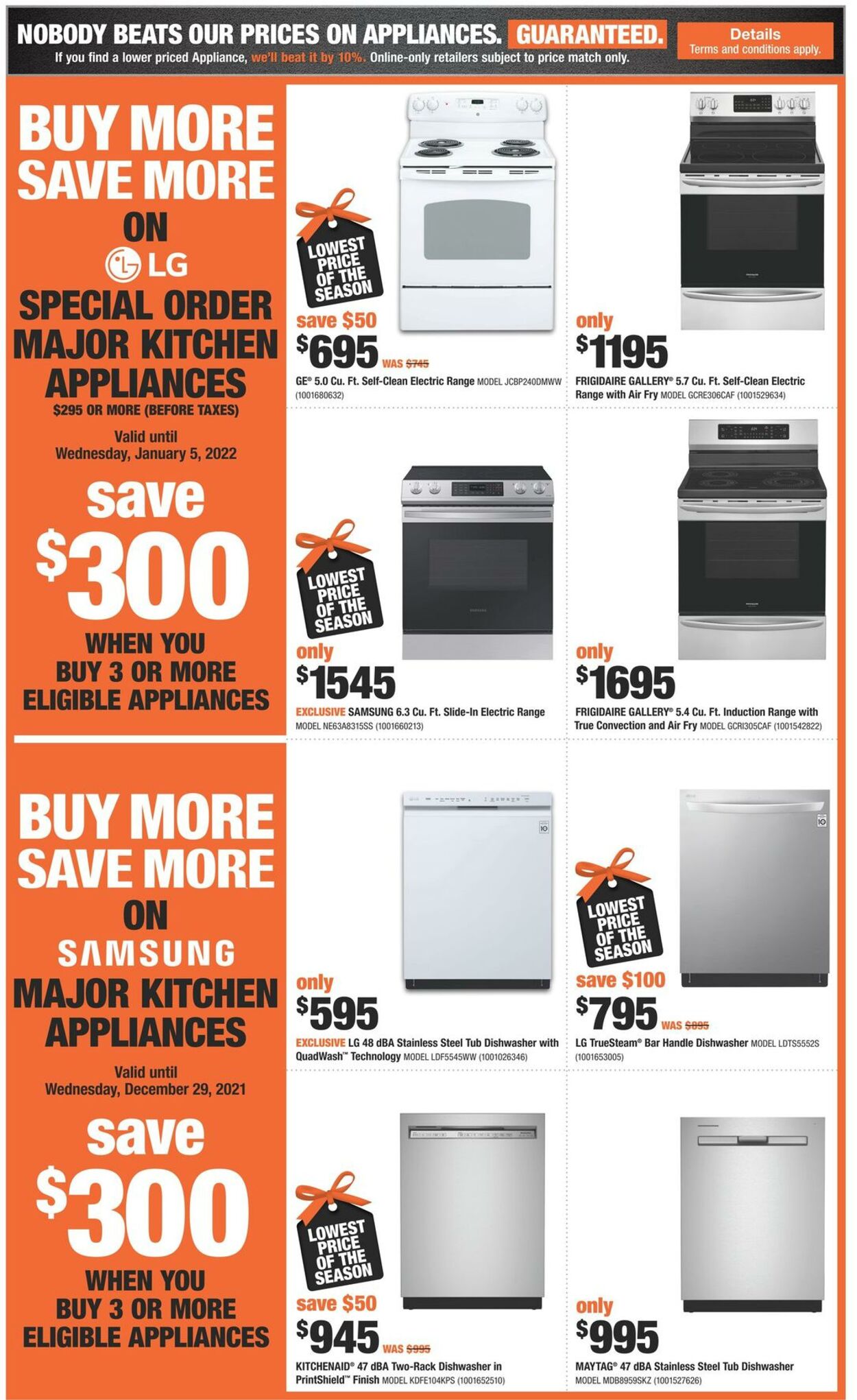 Flyer Home Depot 23.12.2021 - 29.12.2021