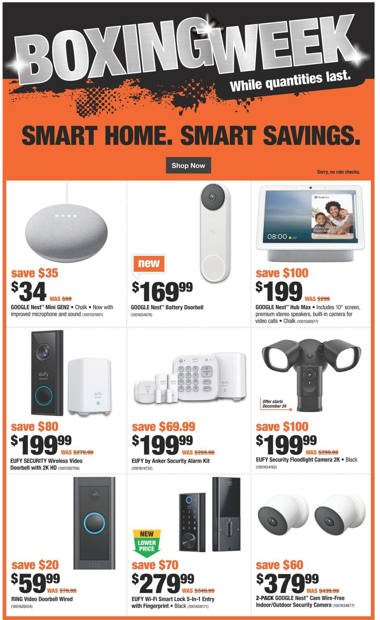 Flyer Home Depot 23.12.2021 - 29.12.2021