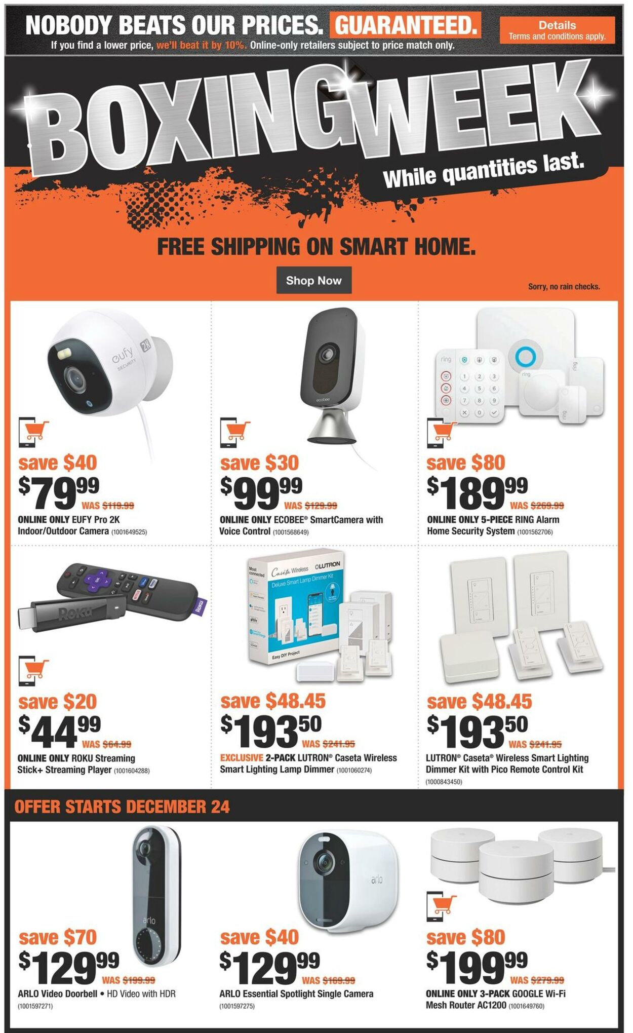 Flyer Home Depot 23.12.2021 - 29.12.2021