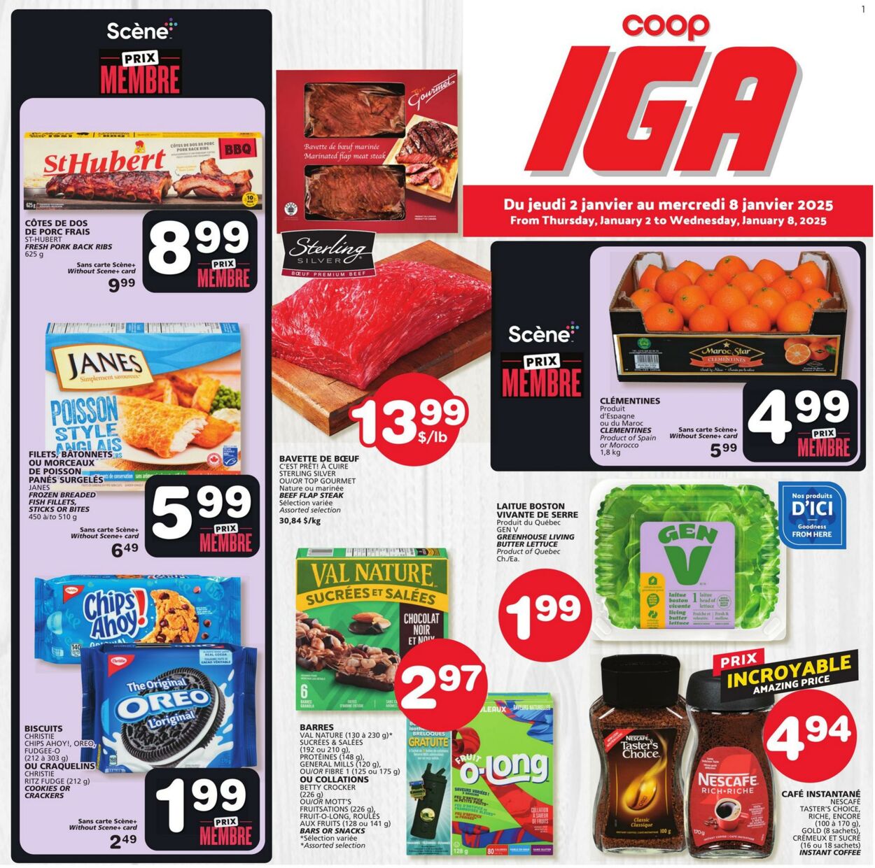 Flyer IGA 02.01.2025 - 08.01.2025