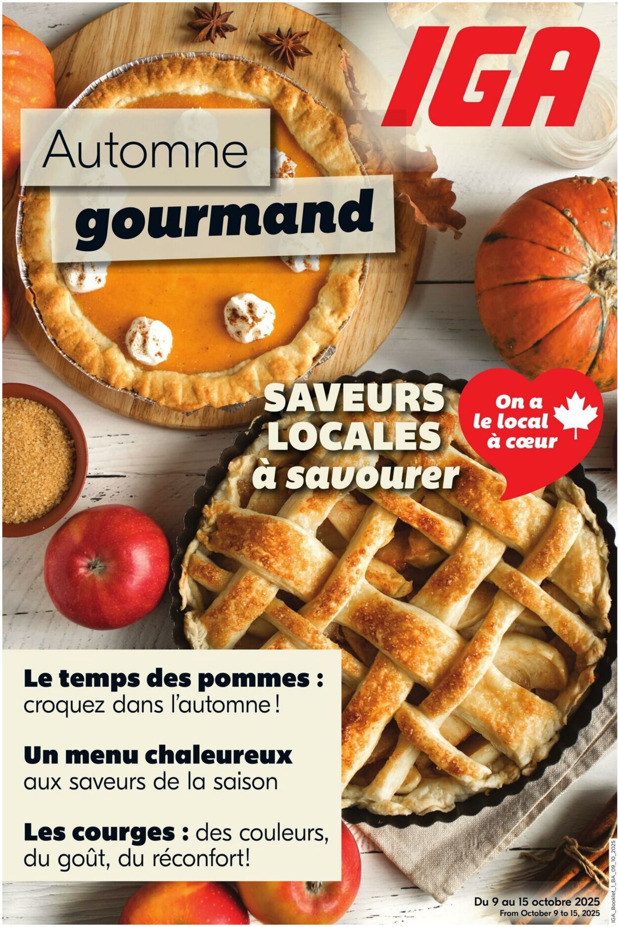 Flyer IGA 09.10.2025 - 15.10.2025