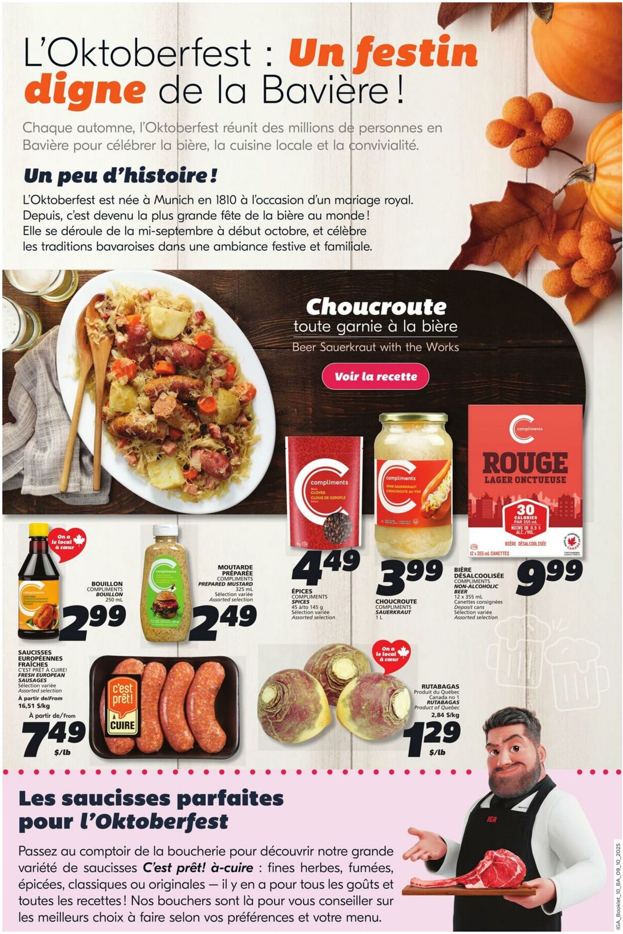 Flyer IGA 09.10.2025 - 15.10.2025
