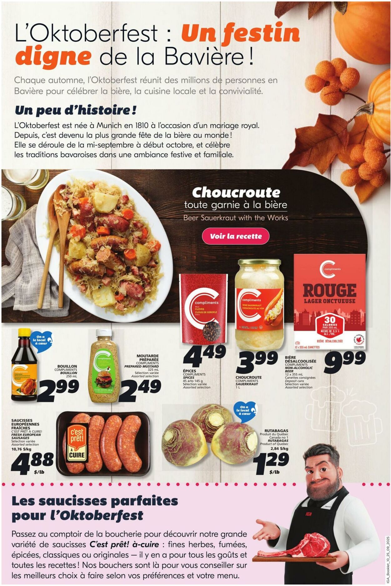 Flyer IGA 25.09.2025 - 01.10.2025