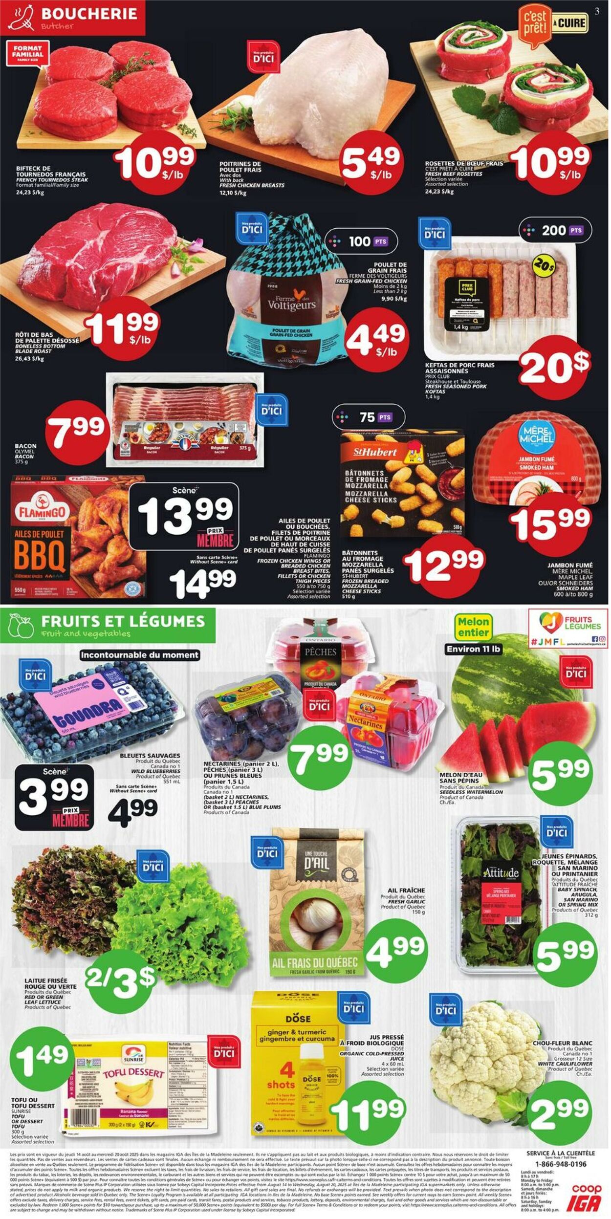 Flyer IGA 14.08.2025 - 20.08.2025
