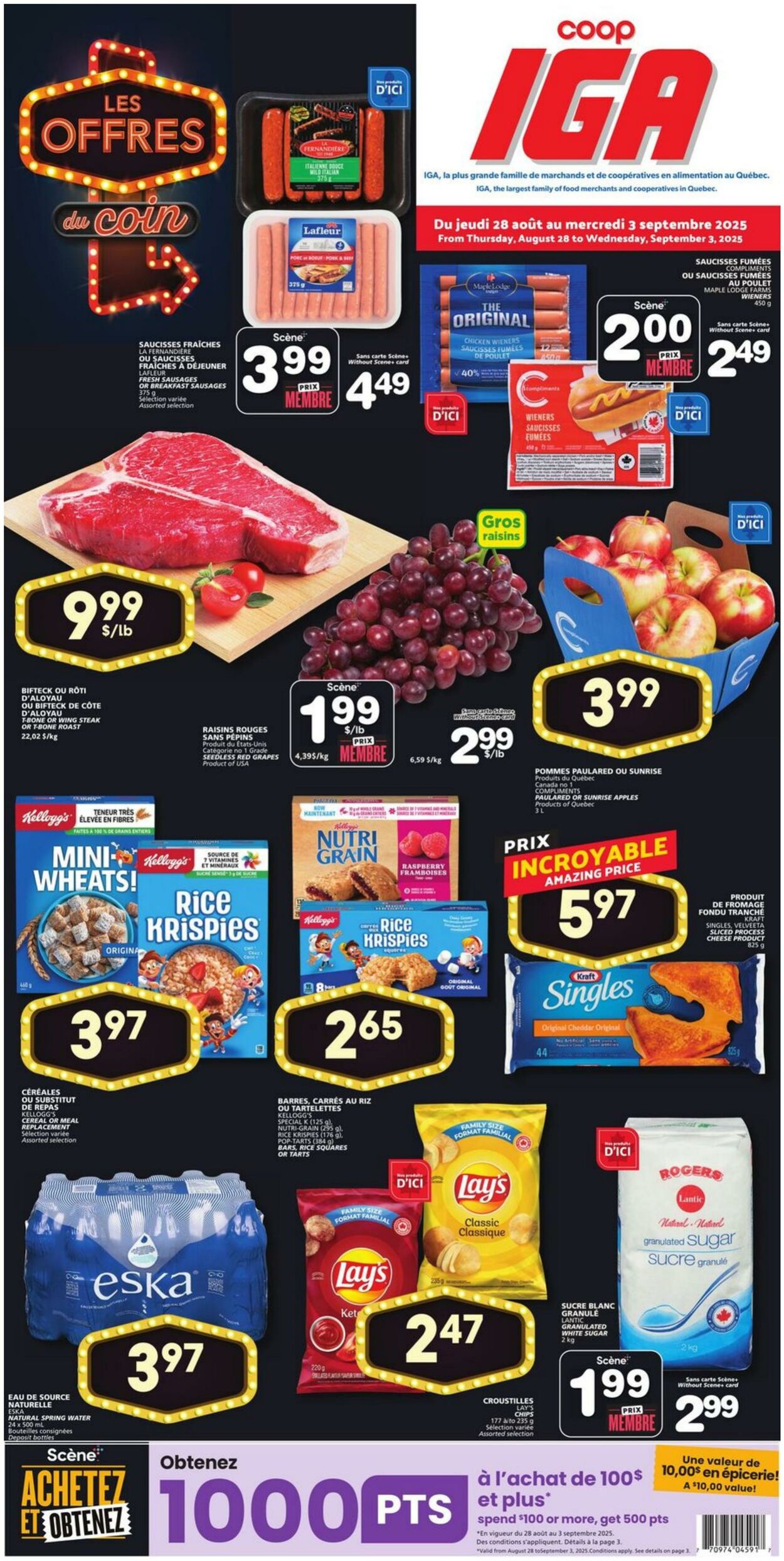 Flyer IGA 28.08.2025 - 03.09.2025