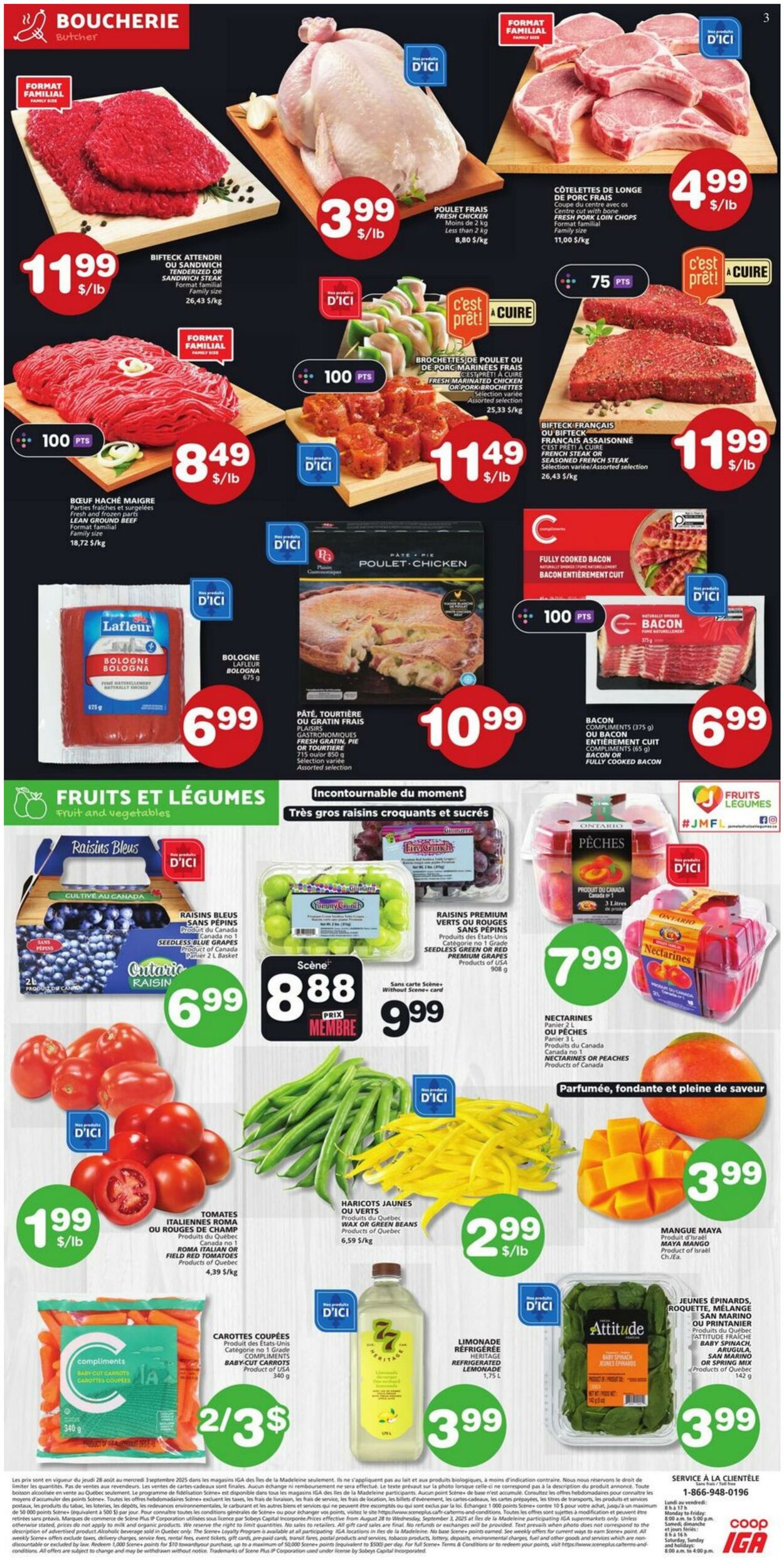 Flyer IGA 28.08.2025 - 03.09.2025