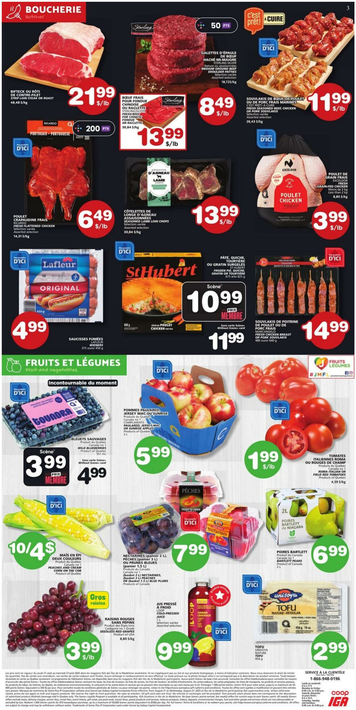 Flyer IGA 21.08.2025 - 27.08.2025