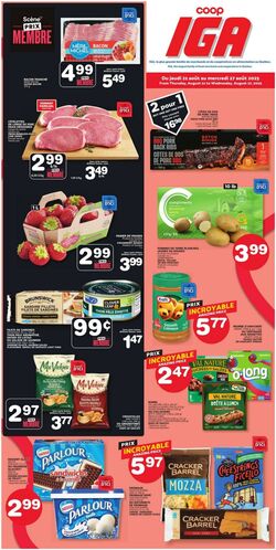 Flyer IGA 21.08.2025 - 27.08.2025