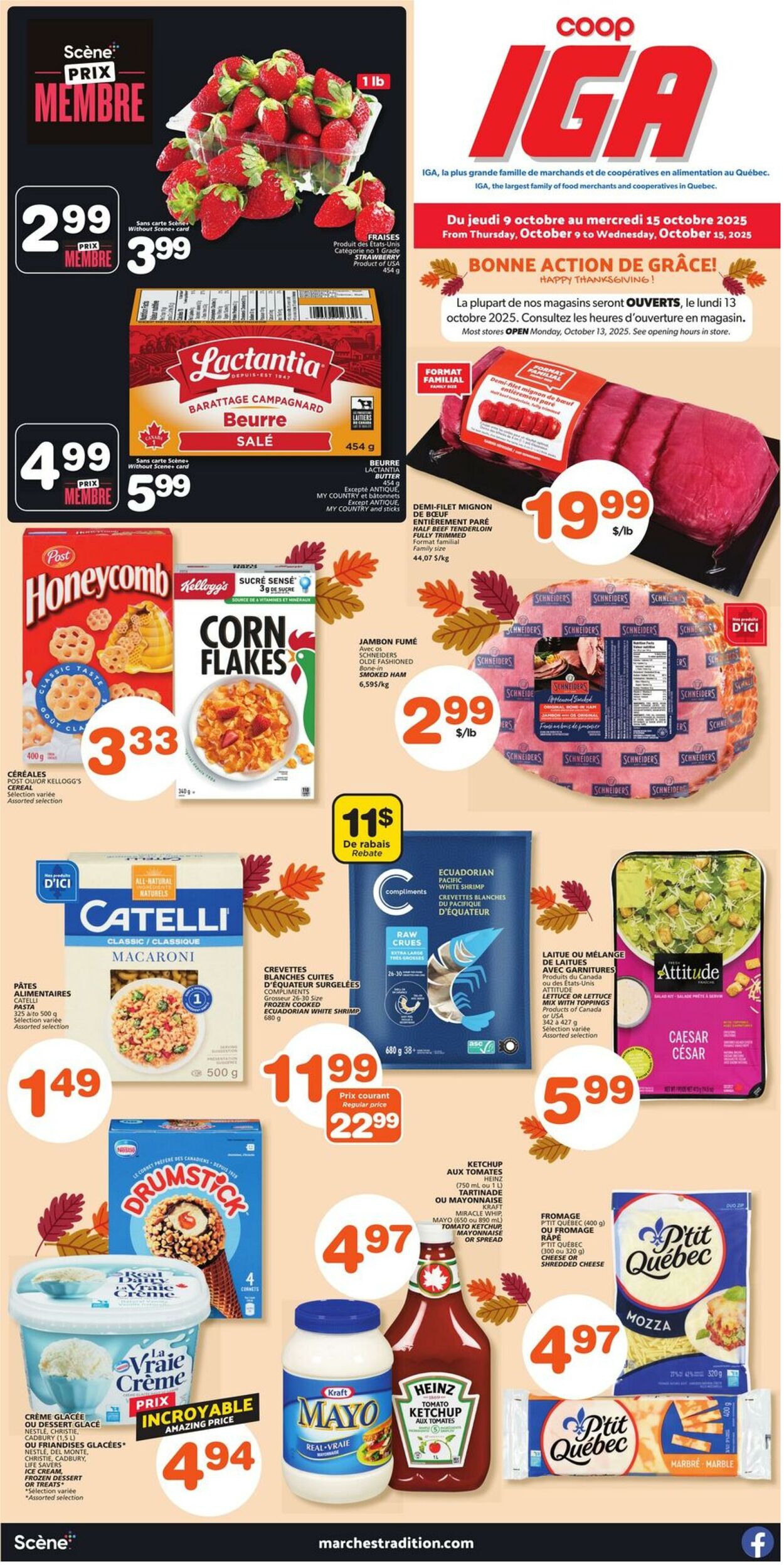 Flyer IGA 09.10.2025 - 15.10.2025