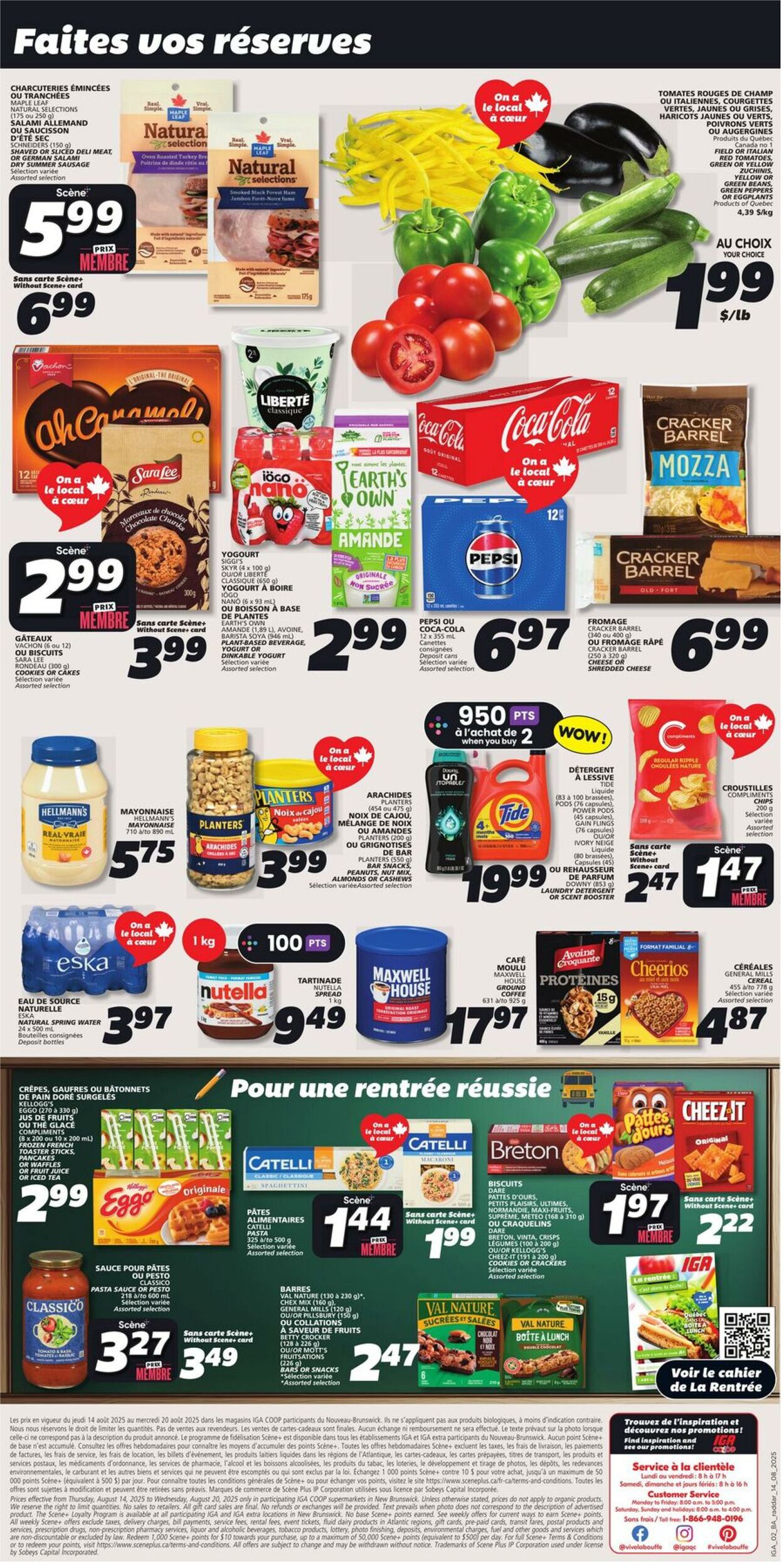 Flyer IGA 14.08.2025 - 20.08.2025