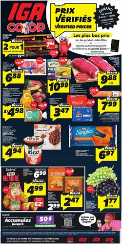 Flyer IGA 02.10.2025 - 08.10.2025