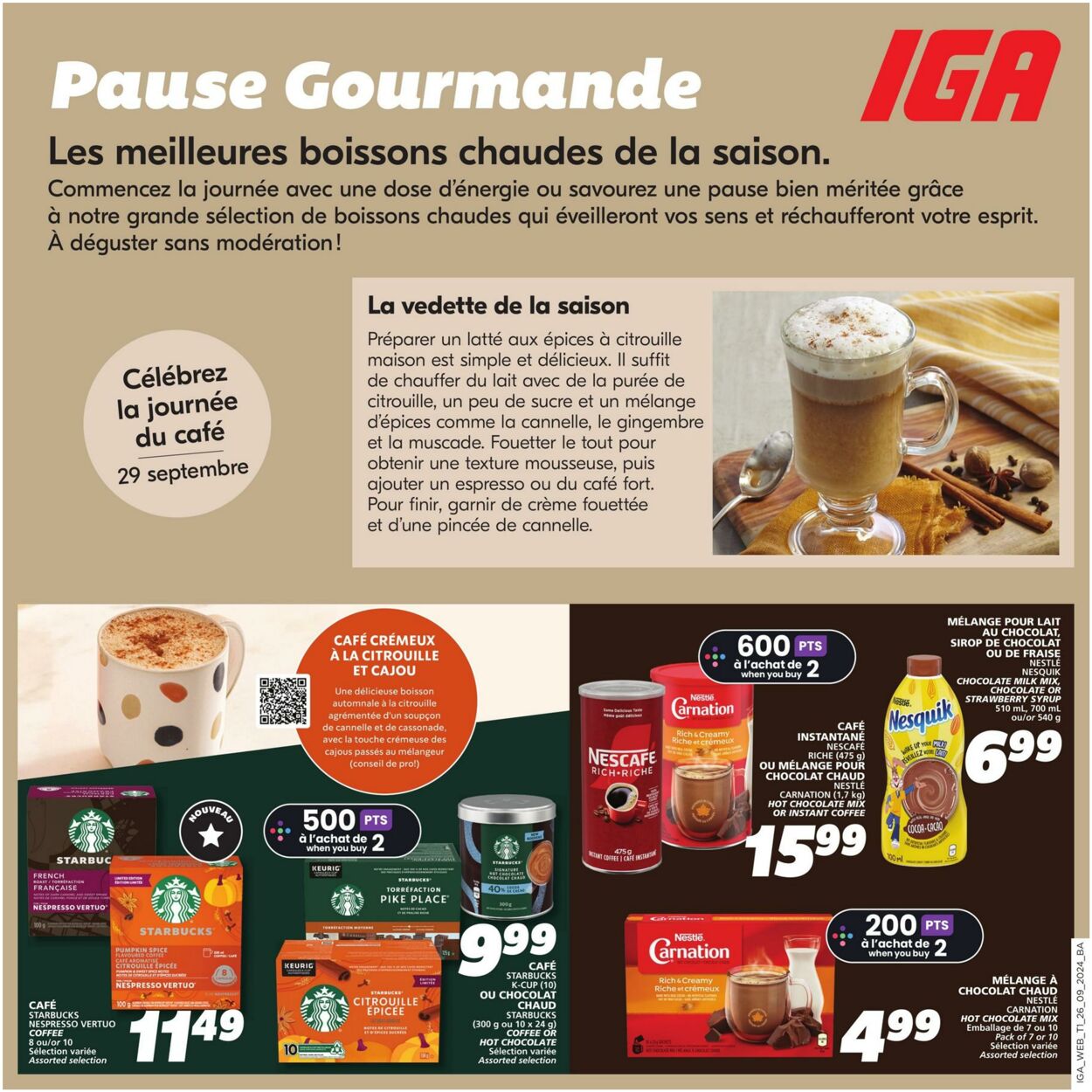 Flyer IGA 26.09.2024 - 02.10.2024