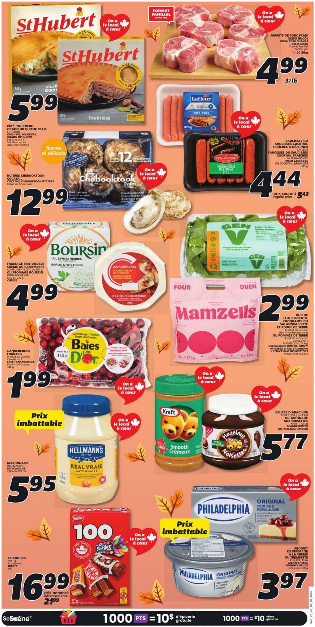 Flyer IGA 09.10.2025 - 15.10.2025