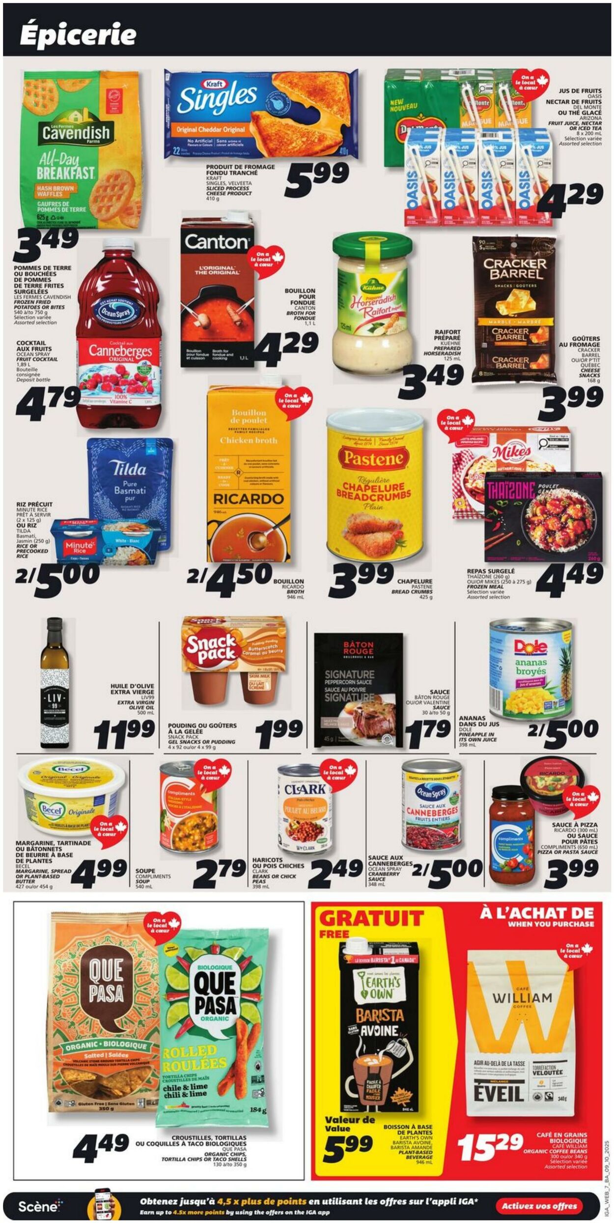 Flyer IGA 09.10.2025 - 15.10.2025