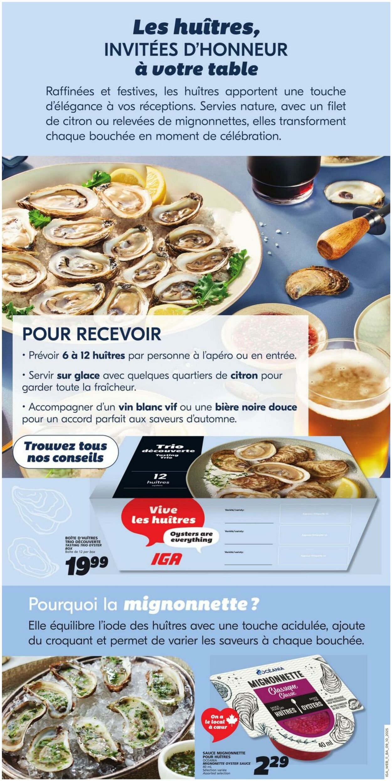 Flyer IGA 09.10.2025 - 15.10.2025
