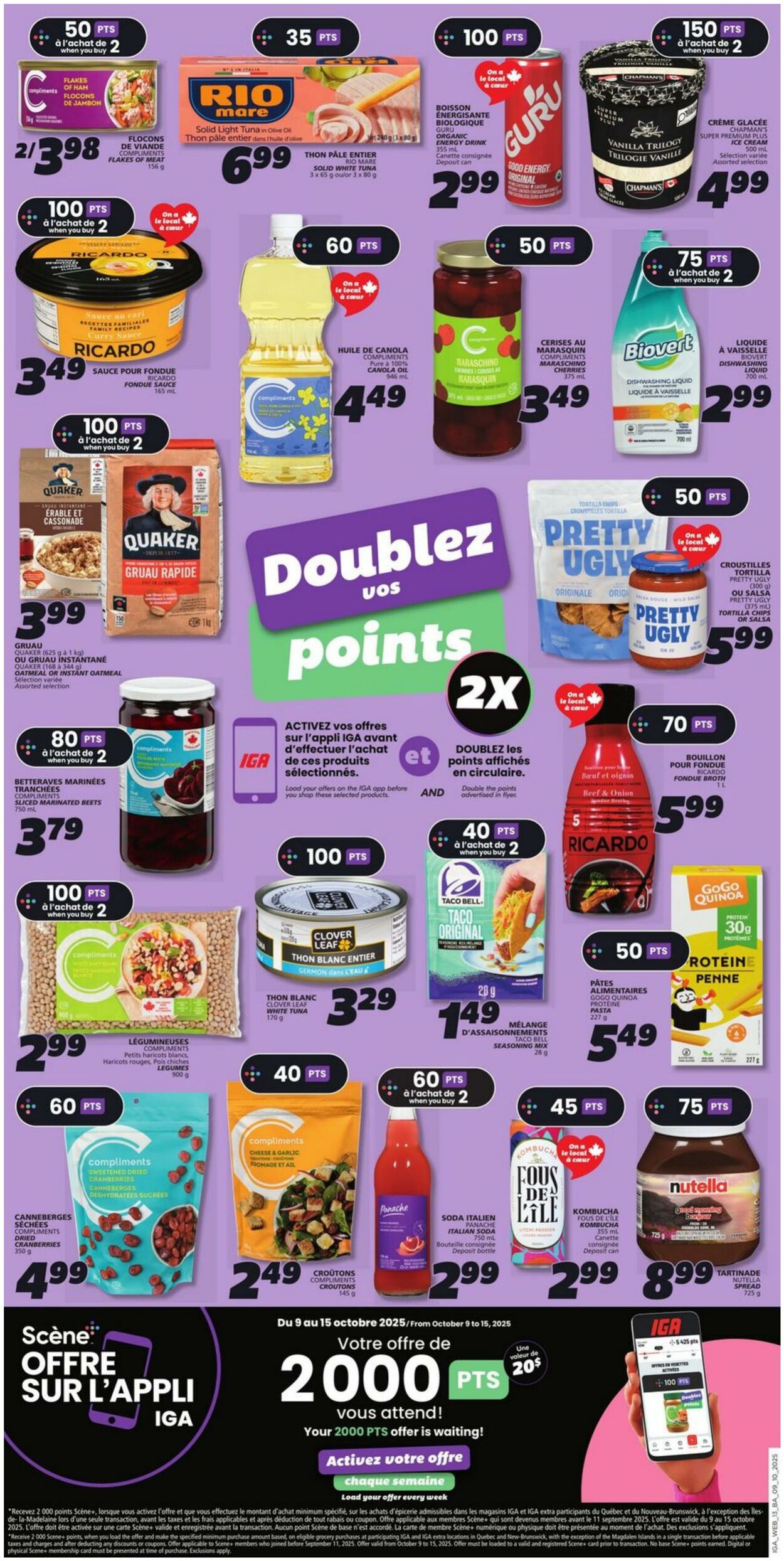 Flyer IGA 09.10.2025 - 15.10.2025