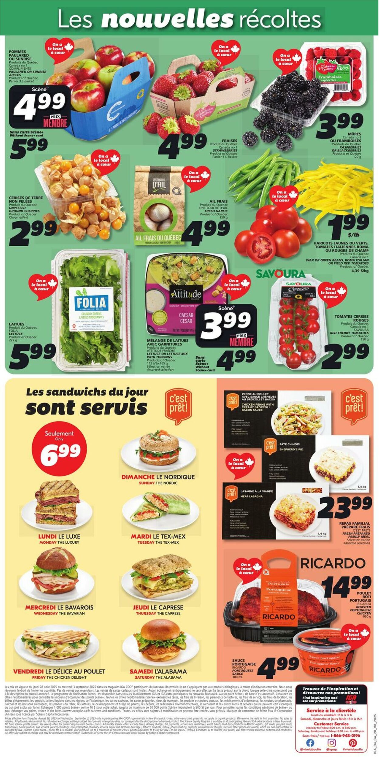 Flyer IGA 28.08.2025 - 03.09.2025