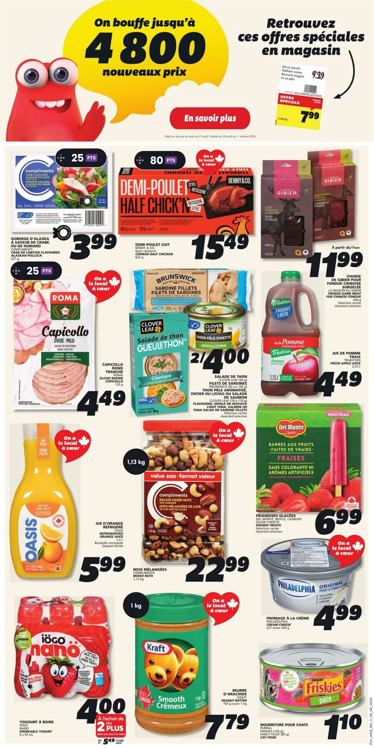 Flyer IGA 28.08.2025 - 03.09.2025