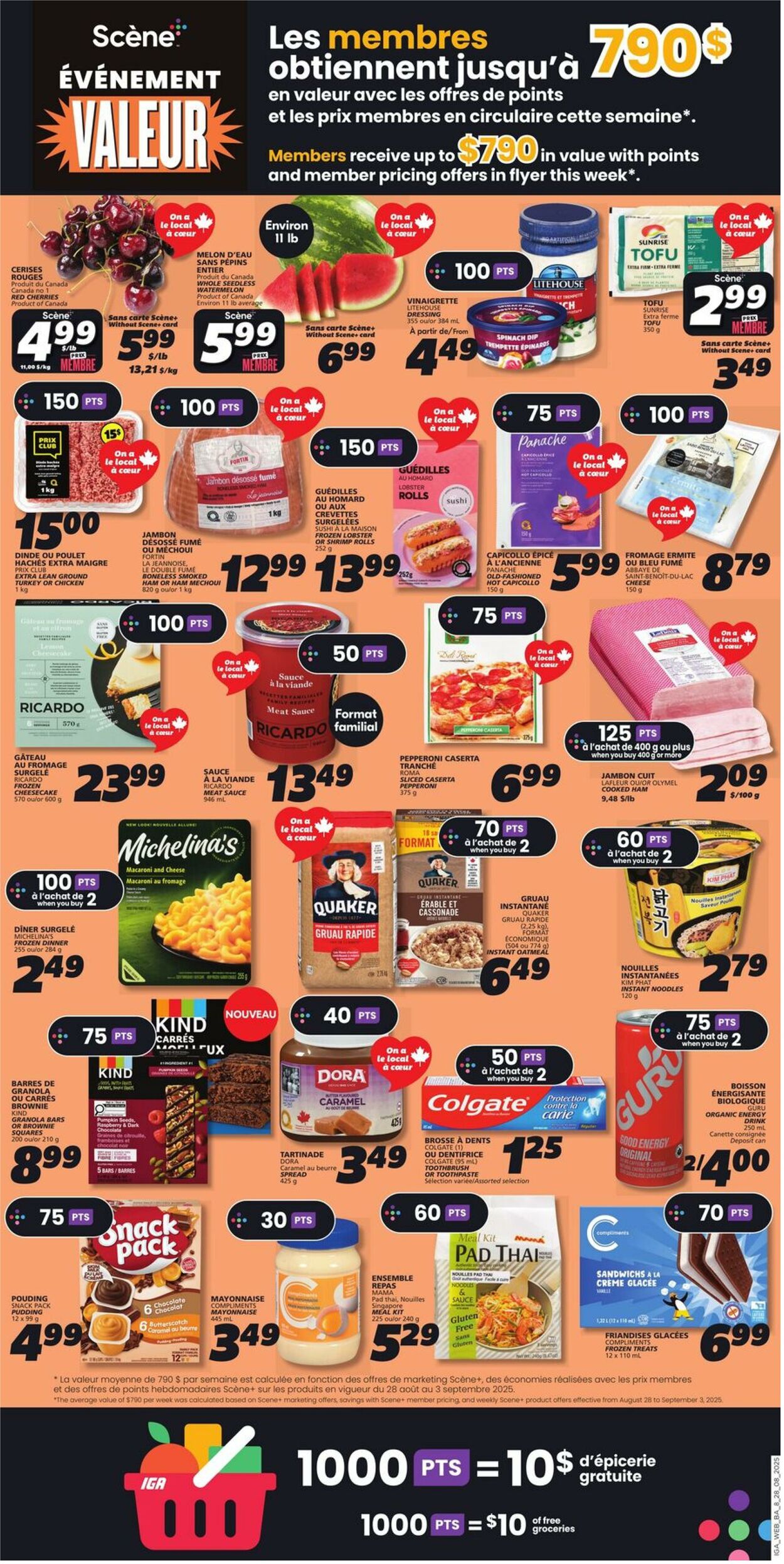 Flyer IGA 28.08.2025 - 03.09.2025