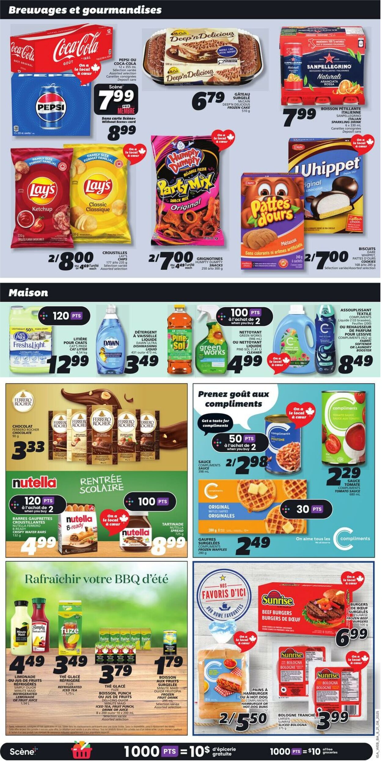 Flyer IGA 21.08.2025 - 27.08.2025