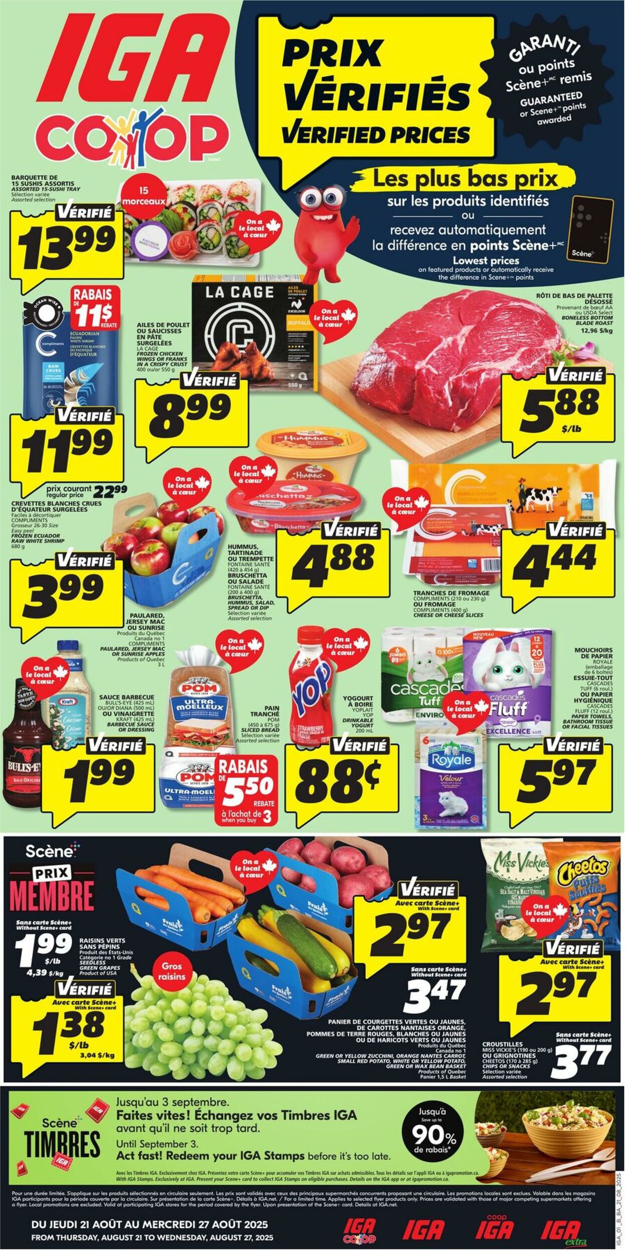 Flyer IGA 21.08.2025 - 27.08.2025