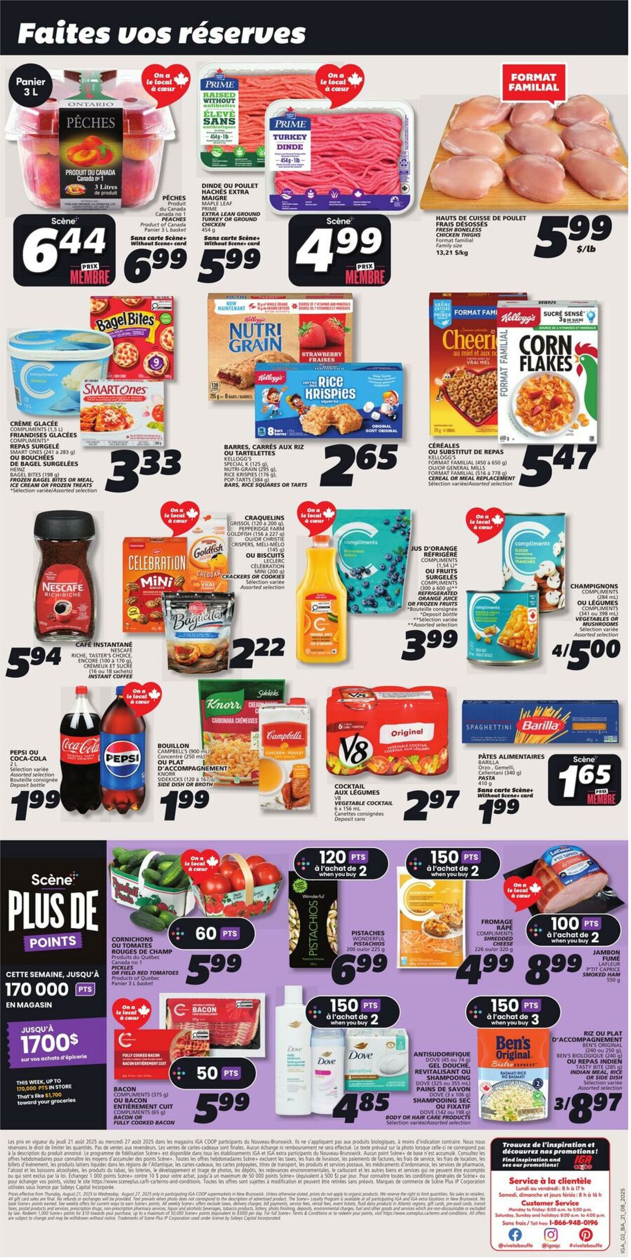 Flyer IGA 21.08.2025 - 27.08.2025