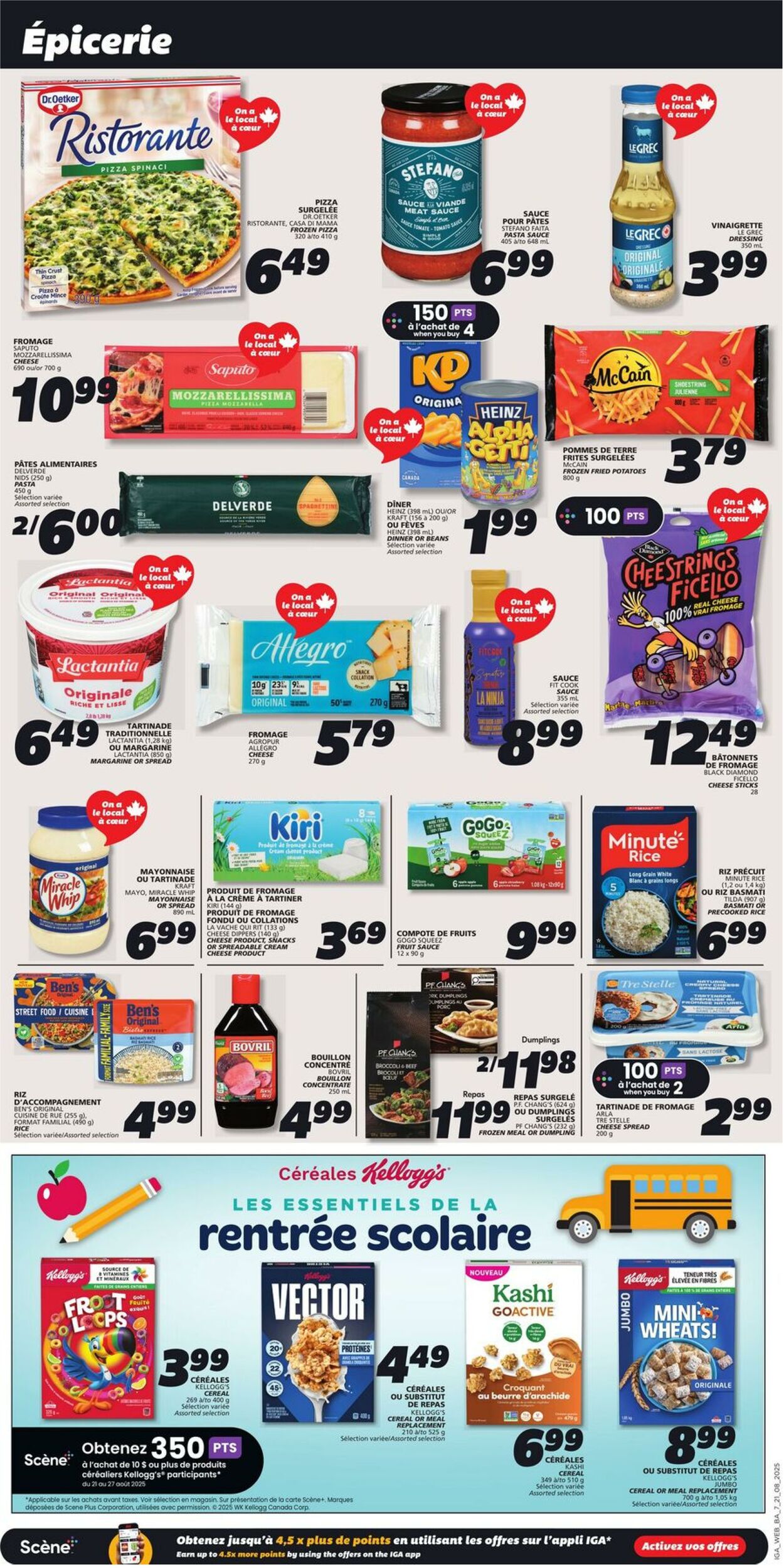 Flyer IGA 21.08.2025 - 27.08.2025