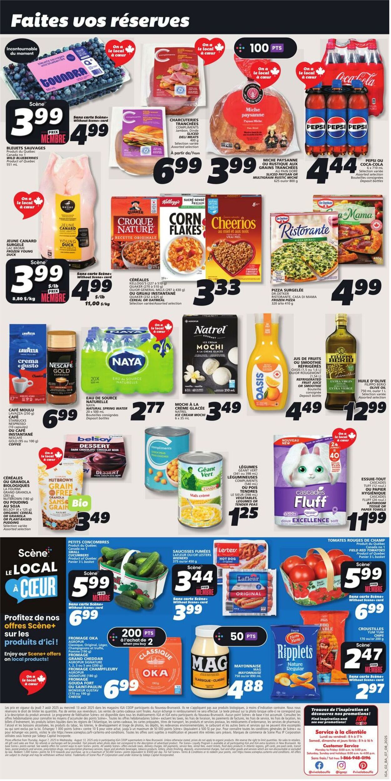 Flyer IGA 07.08.2025 - 13.08.2025