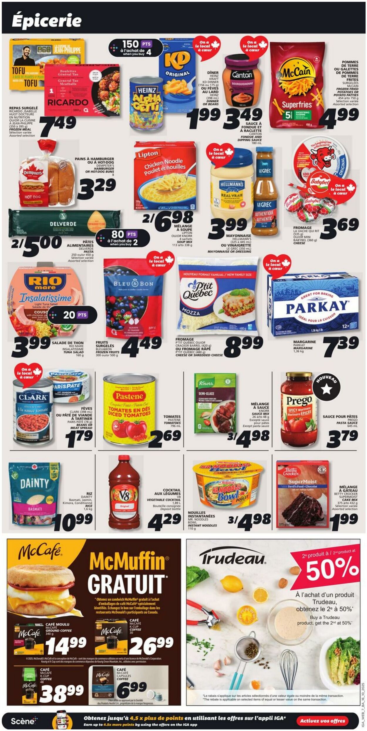 Flyer IGA 16.10.2025 - 22.10.2025