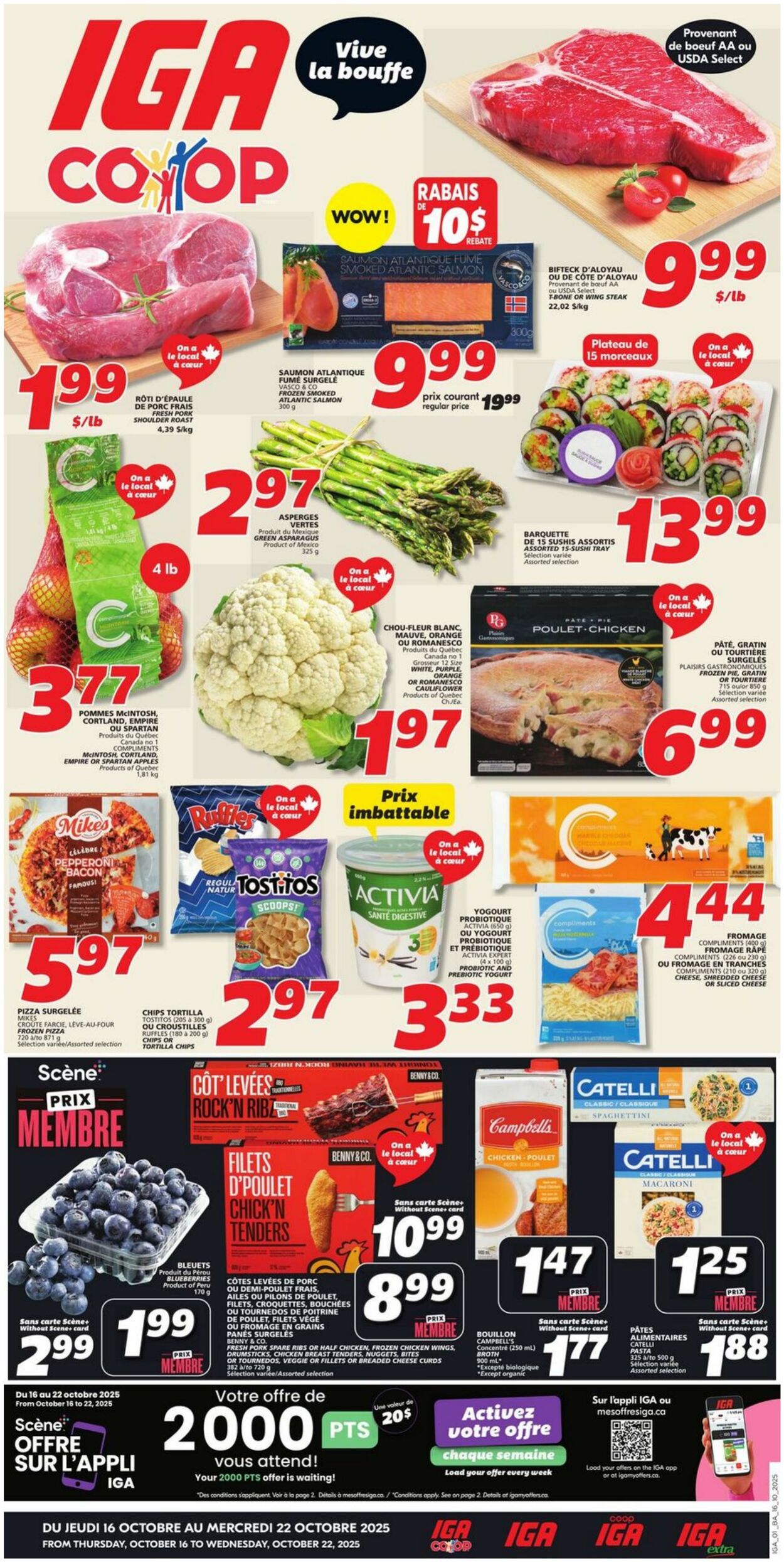 Flyer IGA 16.10.2025 - 22.10.2025