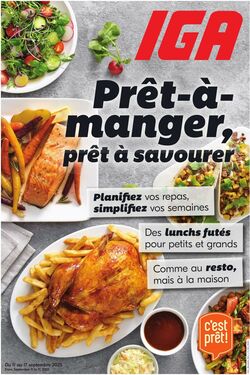Flyer IGA 11.09.2025 - 17.09.2025