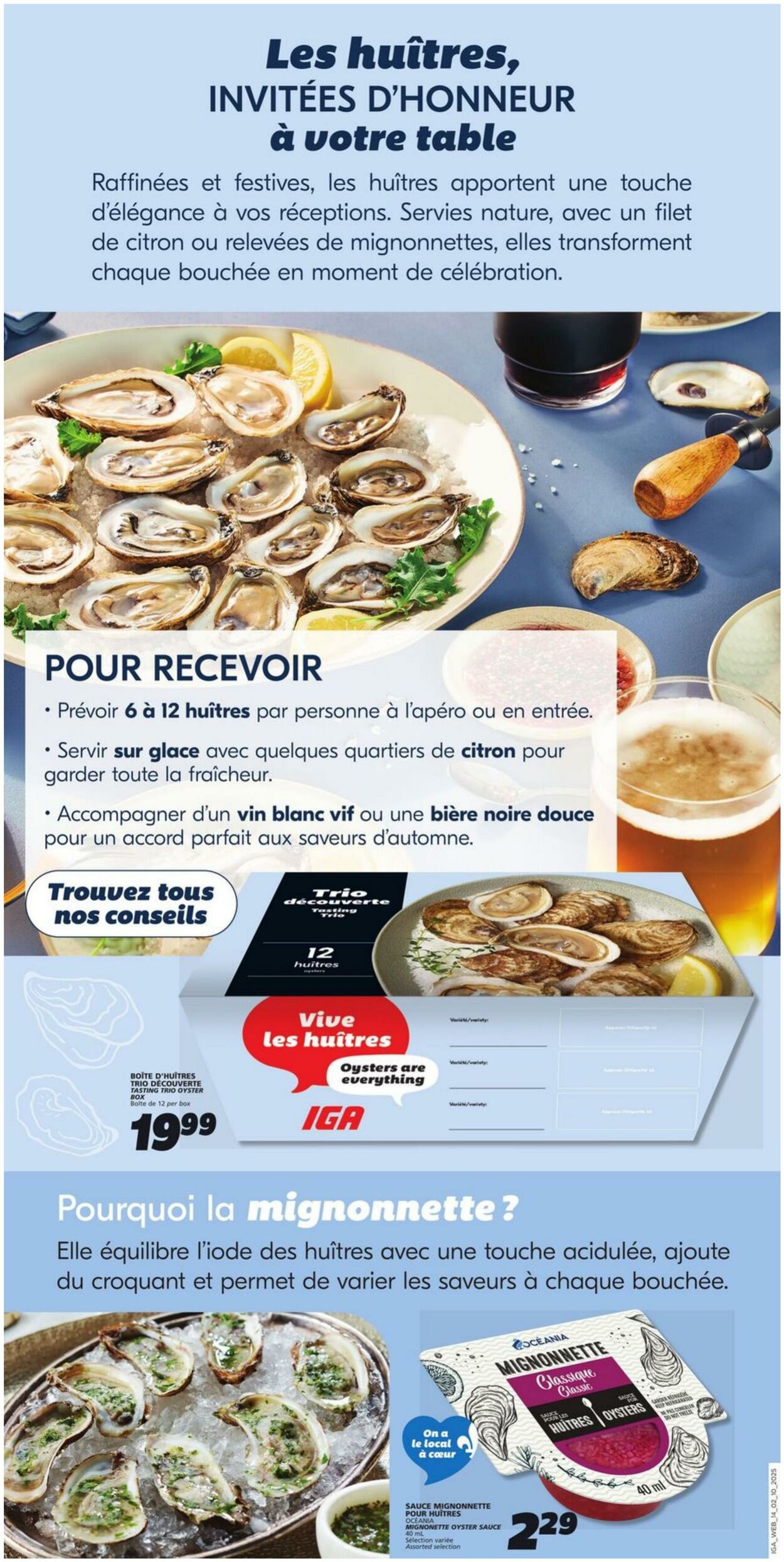 Flyer IGA 02.10.2025 - 08.10.2025
