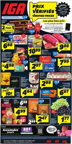 Flyer IGA 02.10.2025 - 08.10.2025