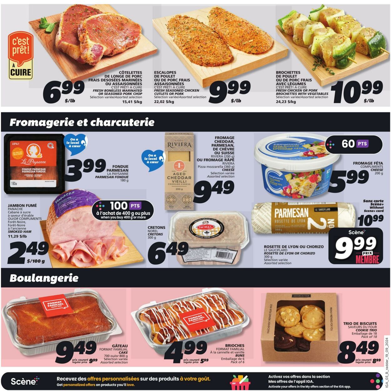 Flyer IGA 19.09.2024 - 25.09.2024