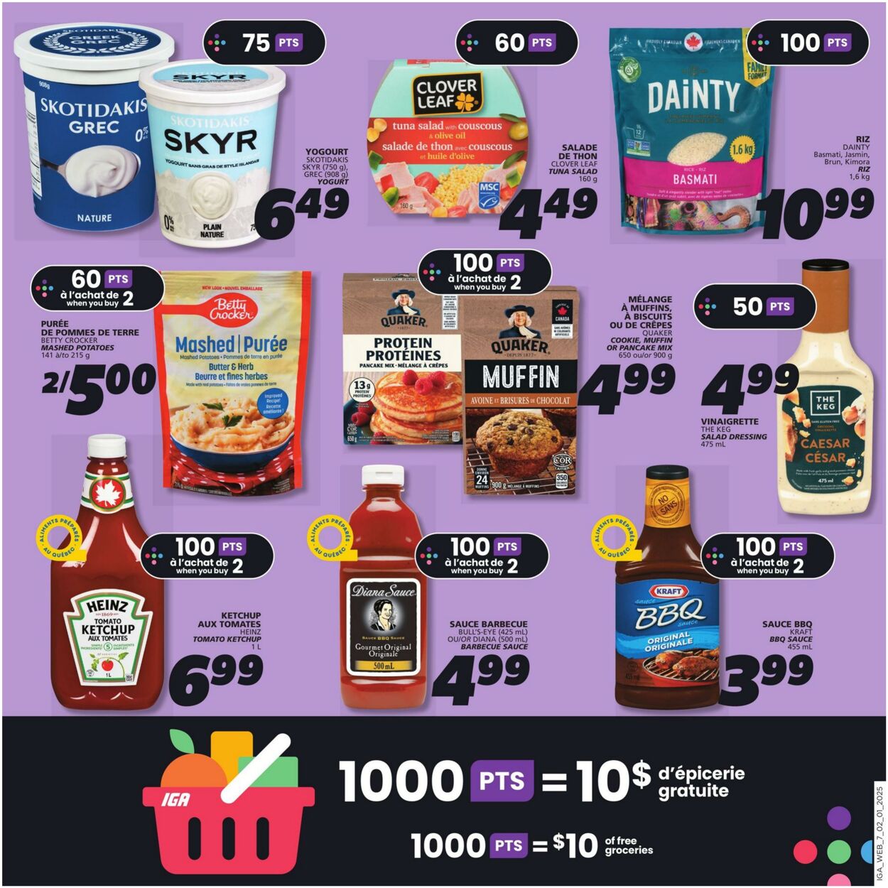 Flyer IGA 02.01.2025 - 08.01.2025