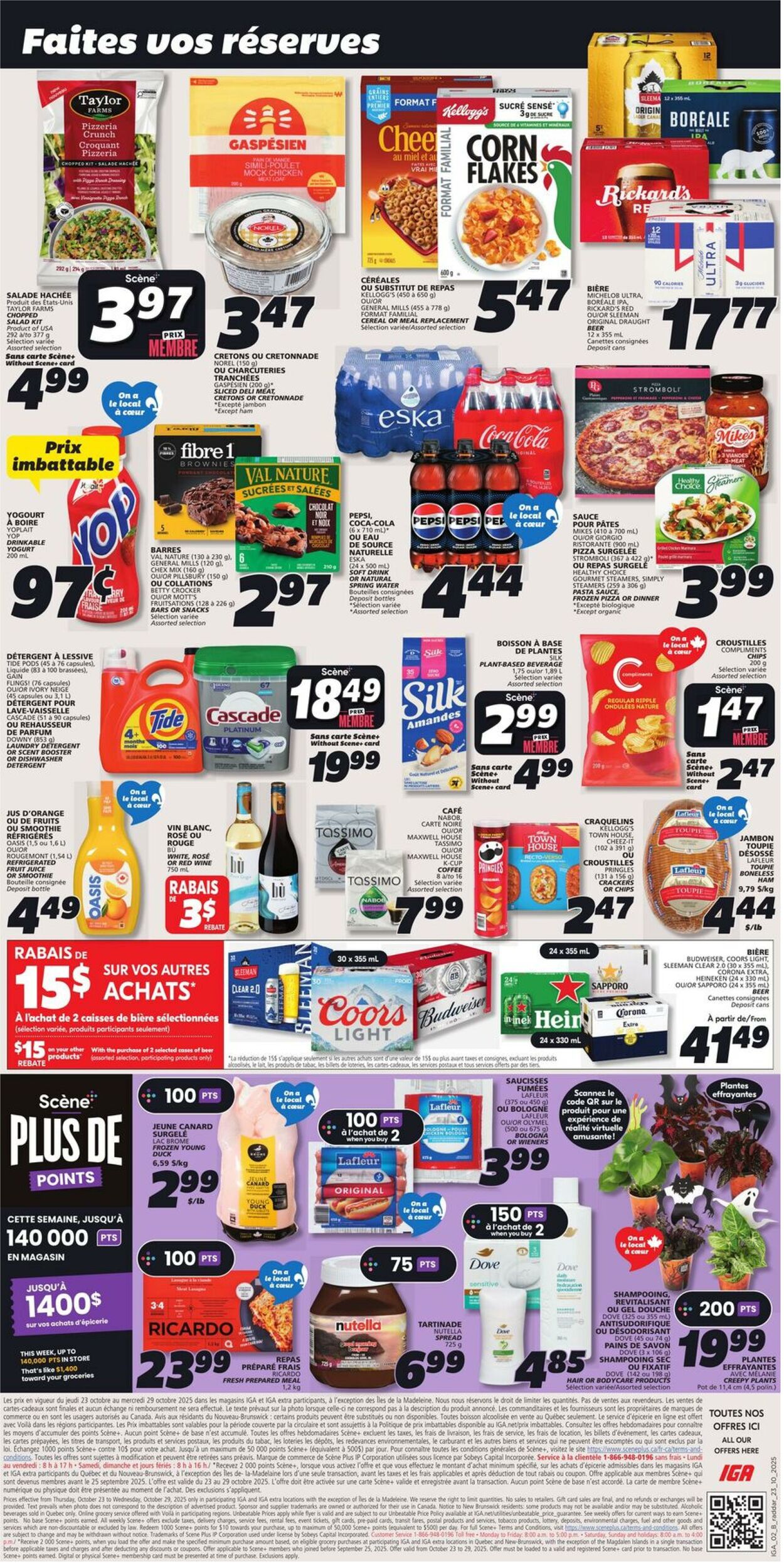 Flyer IGA 23.10.2025 - 29.10.2025