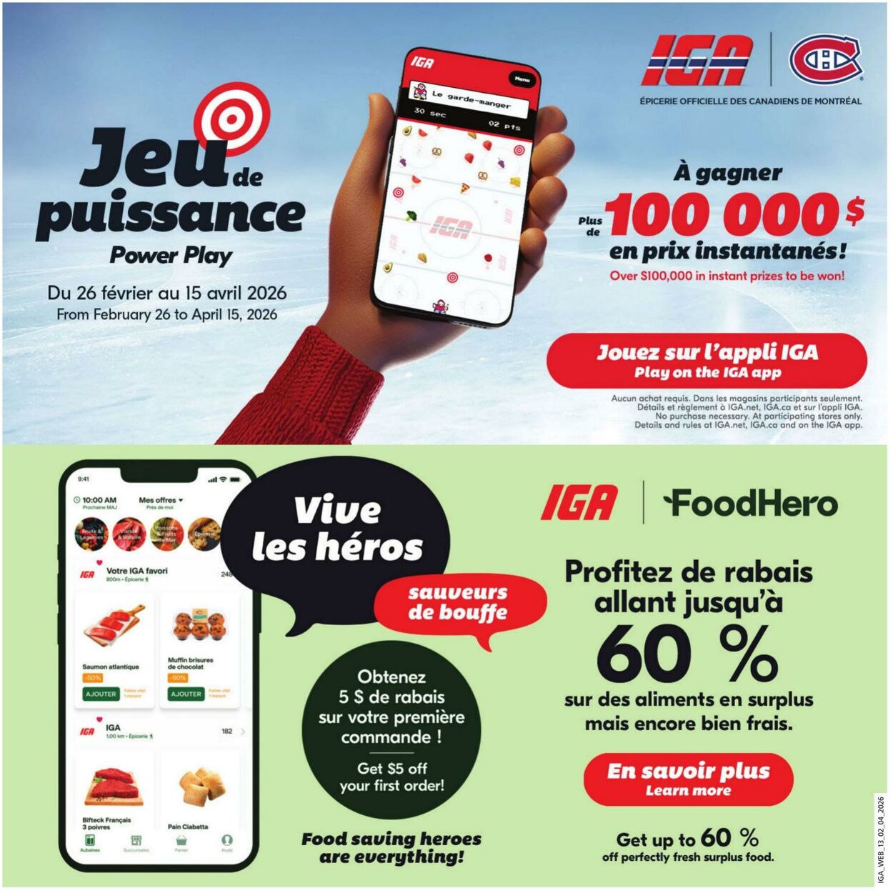 Flyer IGA 02.04.2026 - 08.04.2026