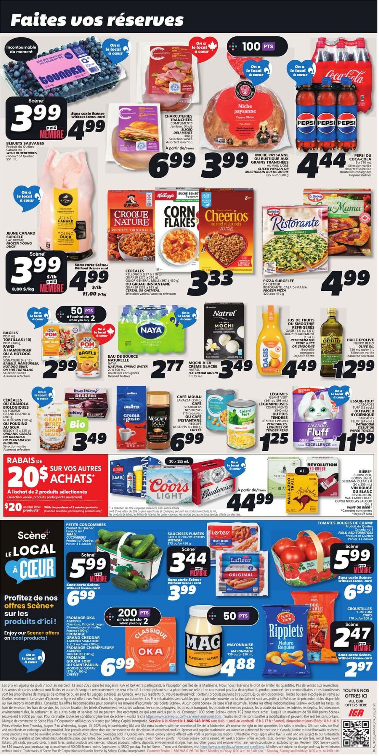 Flyer IGA 07.08.2025 - 13.08.2025