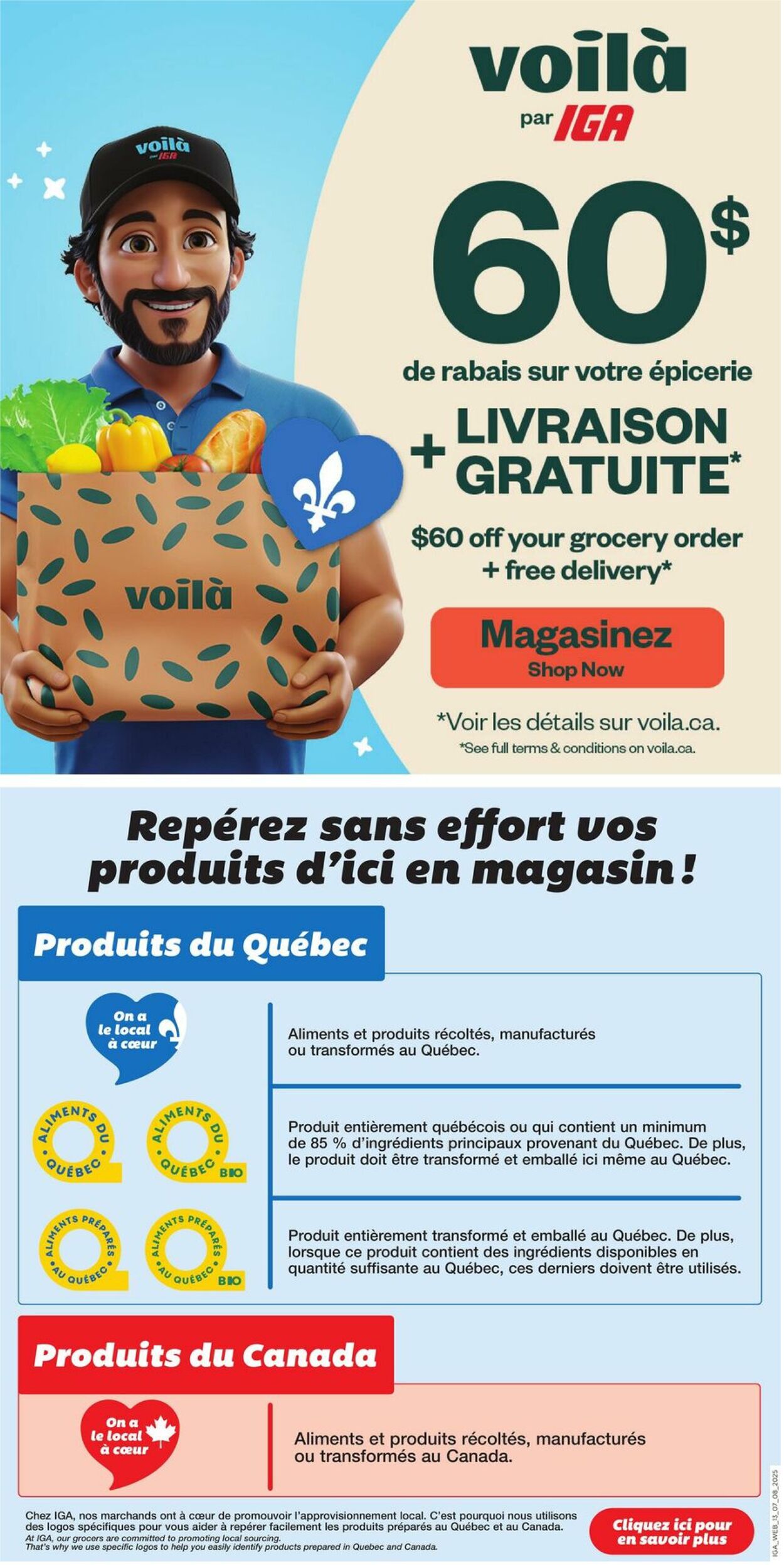 Flyer IGA 07.08.2025 - 13.08.2025