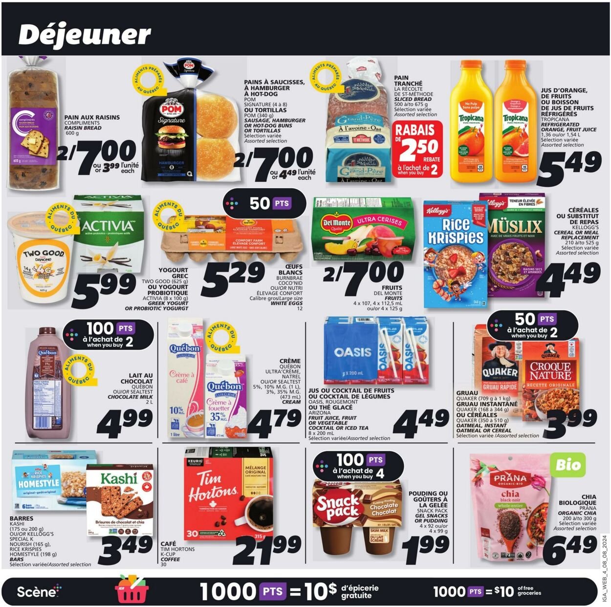 Flyer IGA 08.08.2024 - 14.08.2024