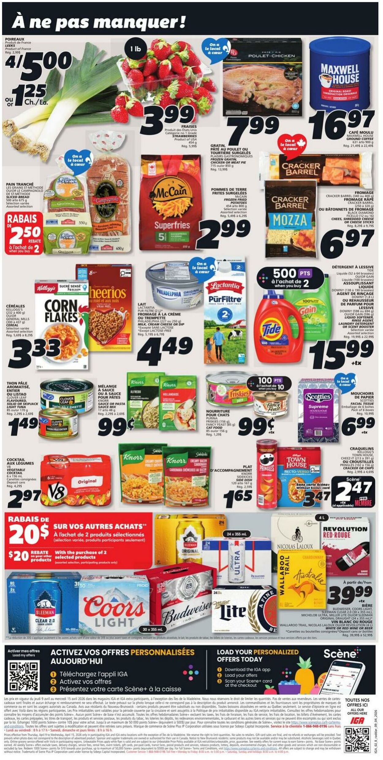 Flyer IGA 09.04.2026 - 15.04.2026