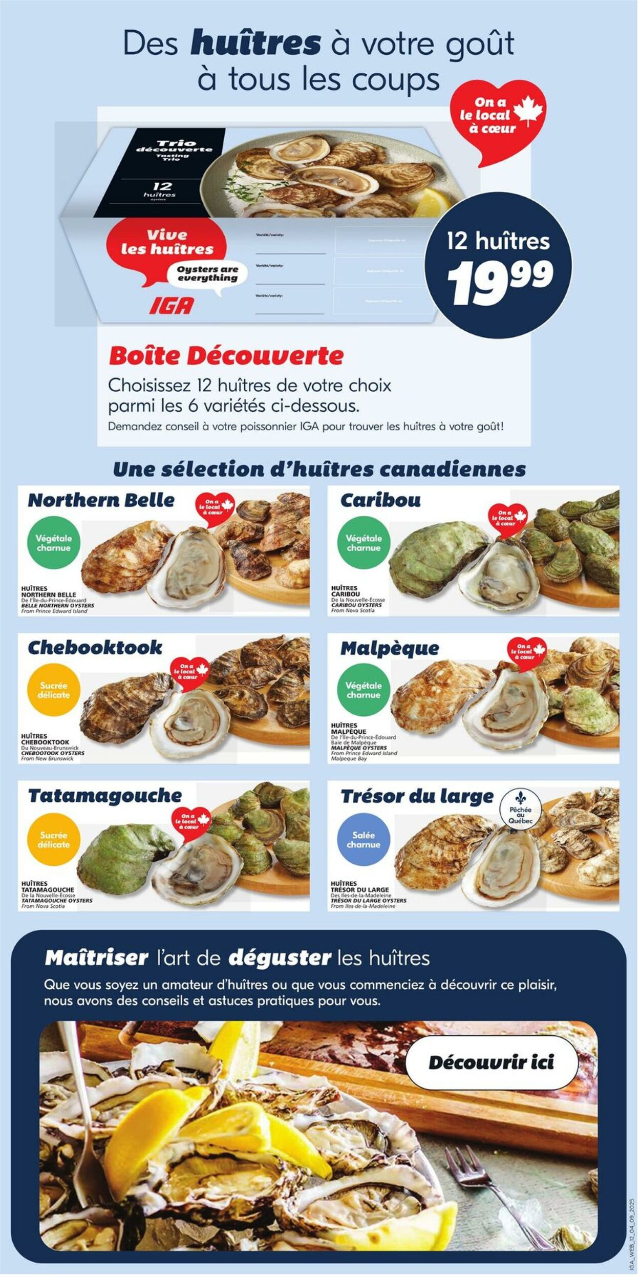 Flyer IGA 04.09.2025 - 10.09.2025