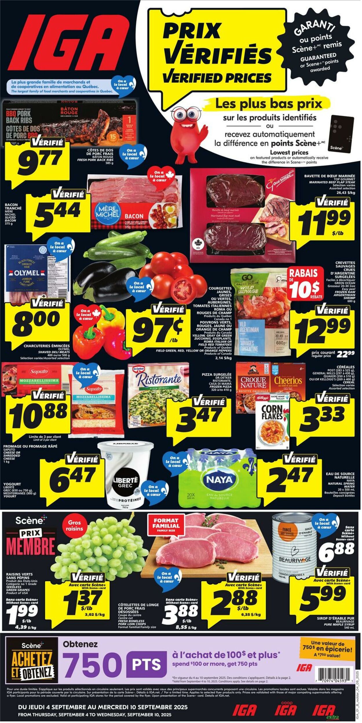 Flyer IGA 04.09.2025 - 10.09.2025